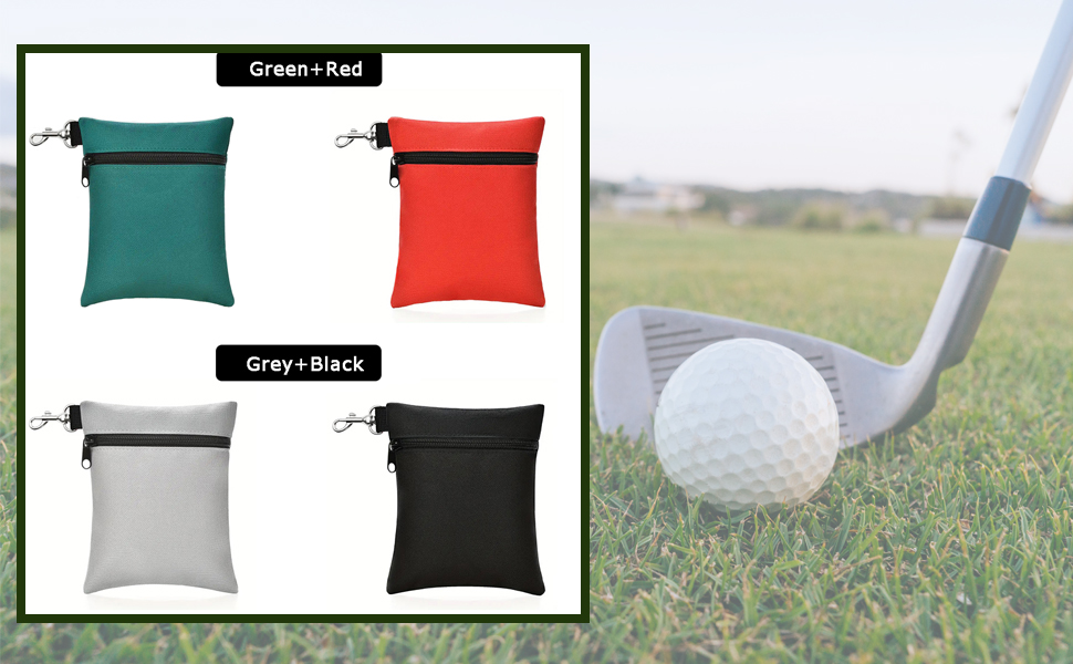 Golf tee pouch product description